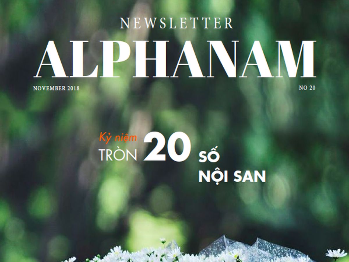 Read more about the article NHÌN LẠI CHẶNG ĐƯỜNG 20 SỐ NỘI SAN ALPHANAM
