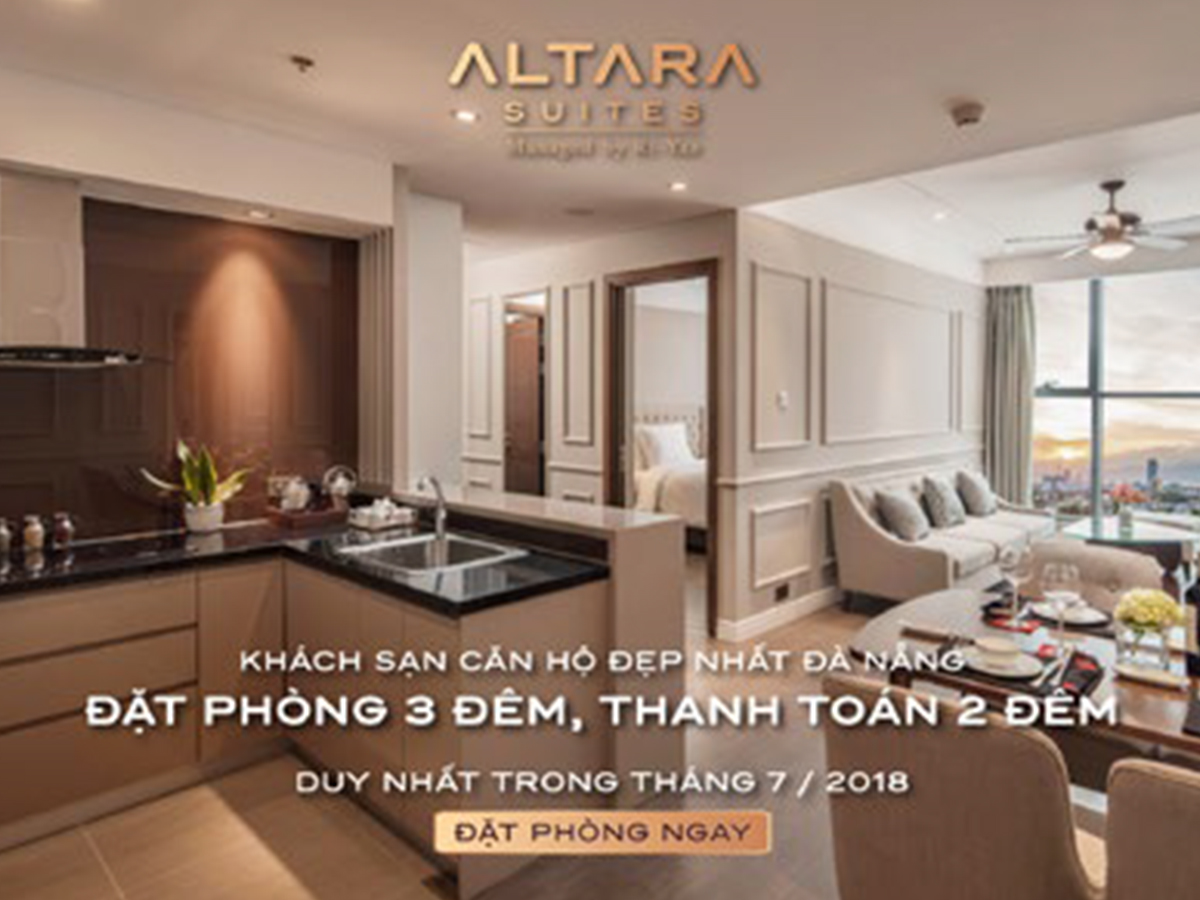 Read more about the article ALTARA SUITES BY RI YAZ TƯNG BỪNG ƯU ĐÃI THÁNG 7