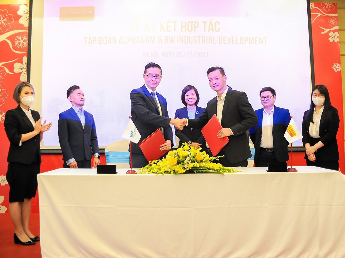 Read more about the article ALPHANAM GROUP KÝ KẾT HỢP TÁC VỚI BW INDUSTRIAL DEVELOPMENT