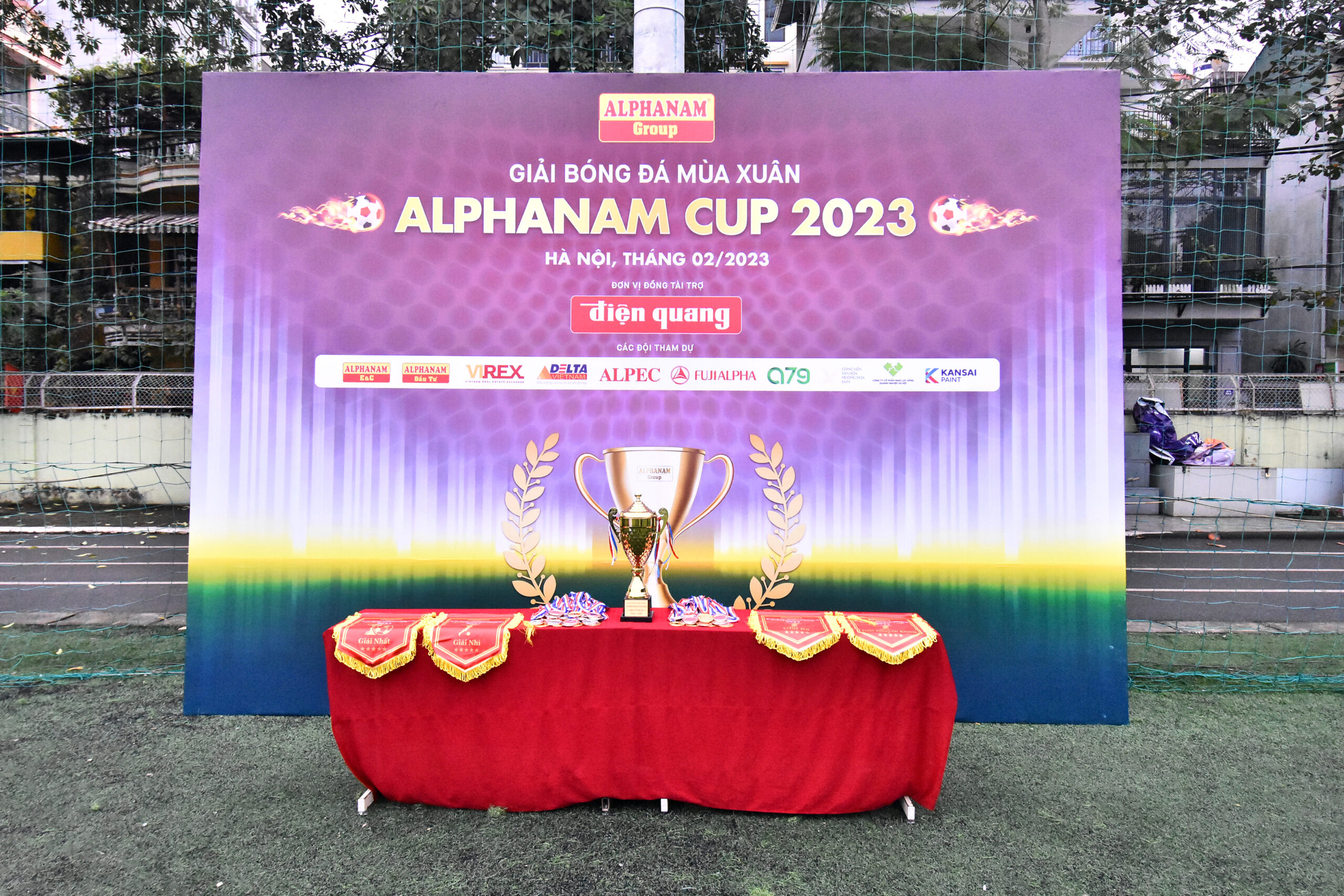 LỄ KHAI MẠC GIẢI BÓNG MÙA XUÂN ALPHANAM CUP 2023